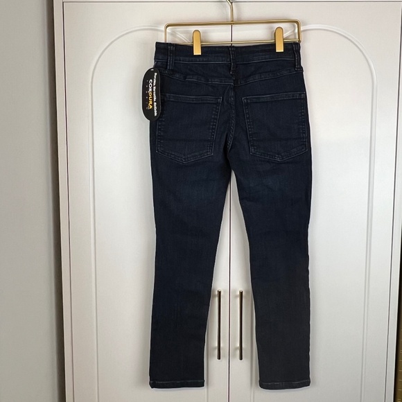 Cat & Jack Boy's Dark Denim Blue Jeans - Picture 2 of 6